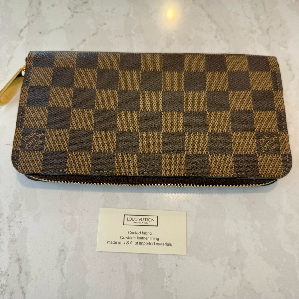 Louis Vuitton Pink Zip-Around Wallet